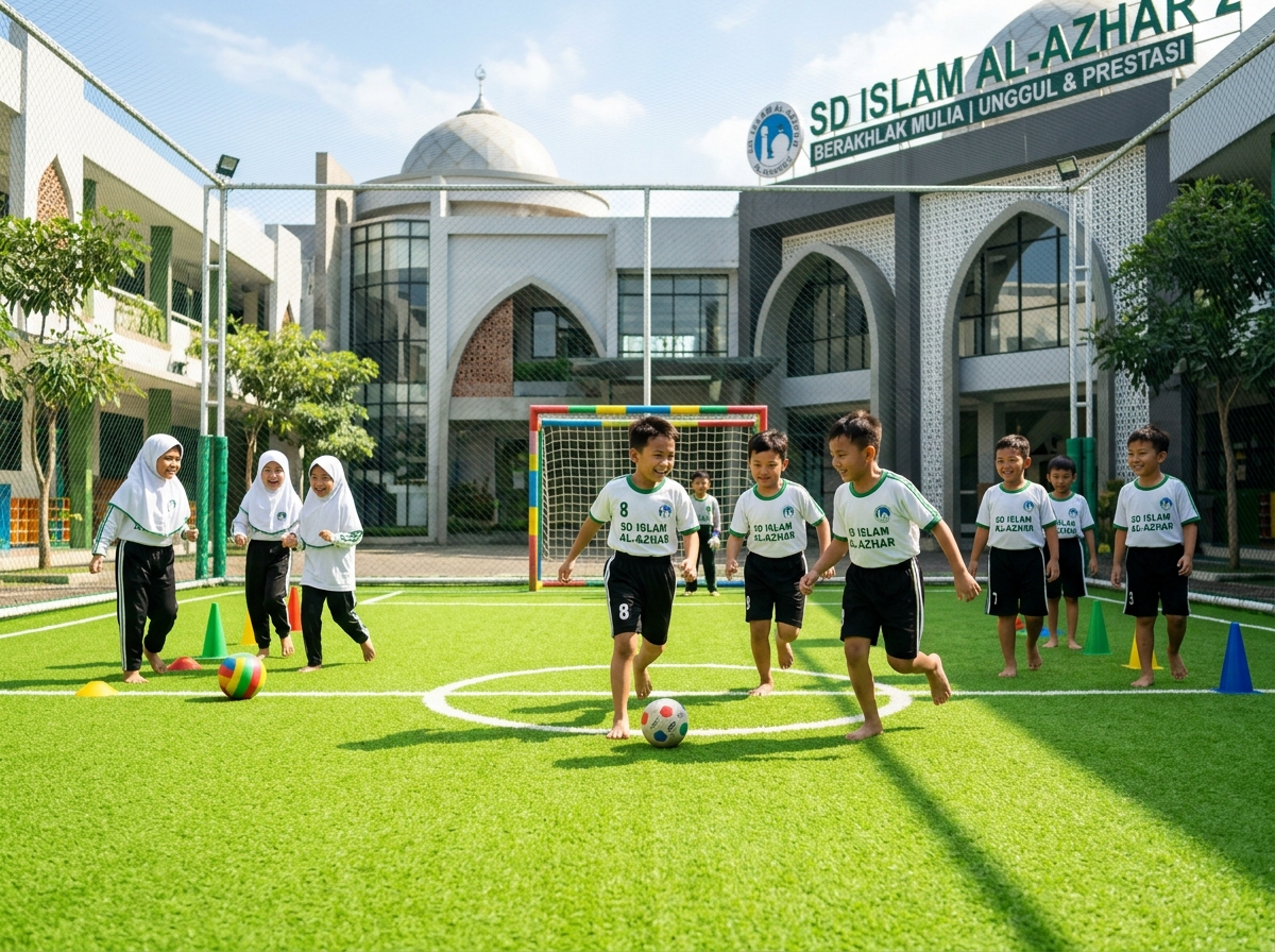 Lapangan Olahraga & Area Bermain SDIT Rabbani